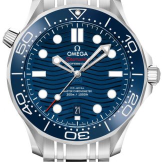 Omega Seamaster Diver 300M Blue Dial Men's Watch 210.30.42.20.03.001