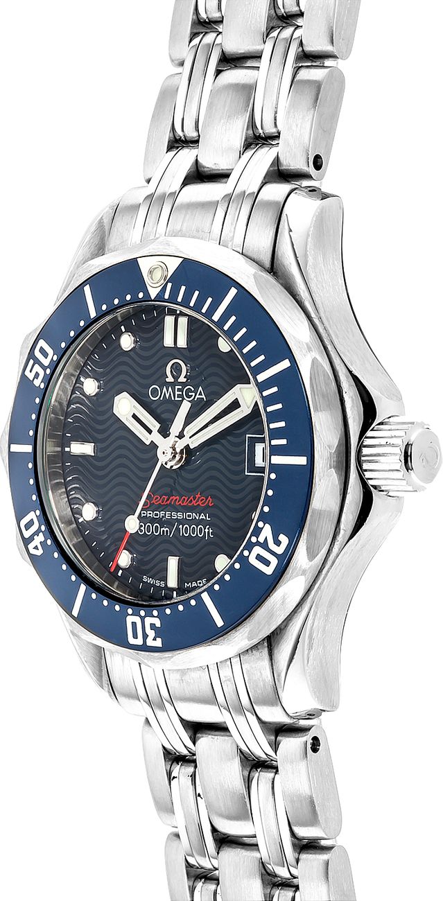Omega Seamaster Blue Dial Women's Divers Watch 2224.80.00 - Image 2