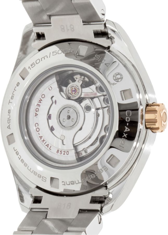 omega seamaster aqua terra diamond dameur 231.25.34.20.55.003 - Billede 3