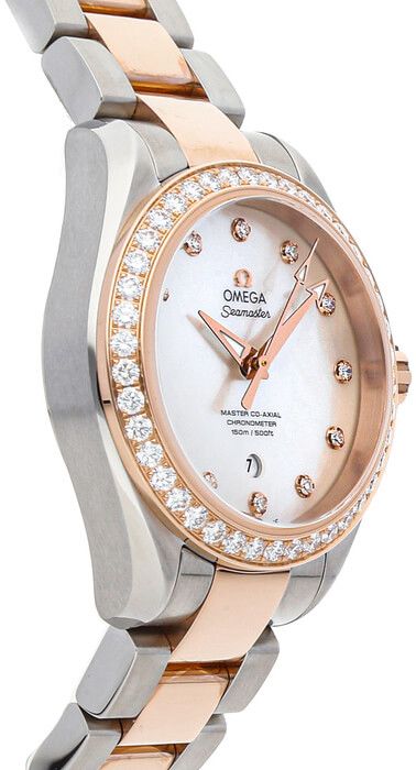Omega Seamaster Aqua Terra Mother of Pearl Diamond Watch 231.25.34.20.55.005 - Image 2