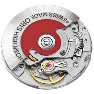oris aquis liten sekund, datum män klocka 74377334135rs - Bild 4