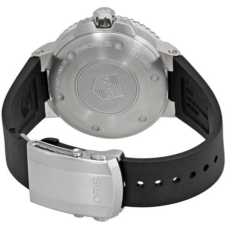 oris aquis liten sekund, datum män klocka 74377334135rs - Bild 3