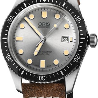 Oris Divers Sixty-Five Silver Dial Men's Watch 73377204051LS