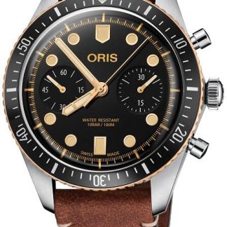 Oris Divers Sixty-Five Chronograph Men's Watch 77177444354LS