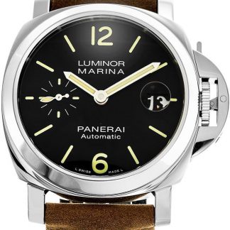 Panerai Luminor Marina Black Dial Men's Watch PAM01048