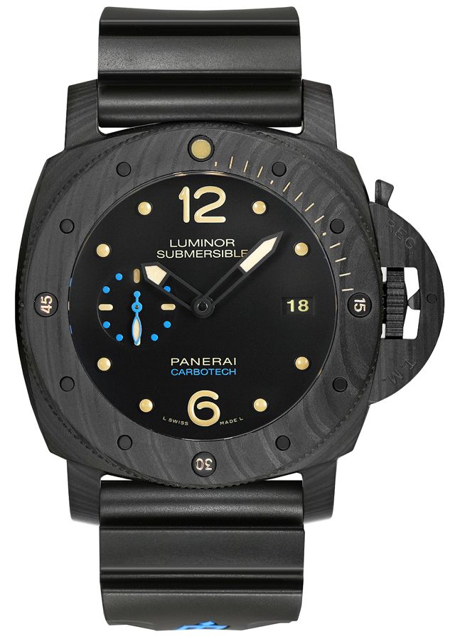 Panerai Luminor Black Dial 47mm Men's Watch PAM00616