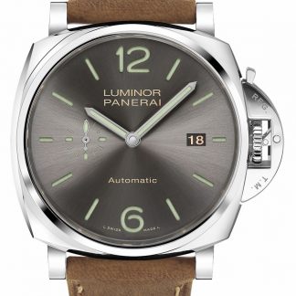 Panerai Luminor Grey Dial Men's Watch PAM00904