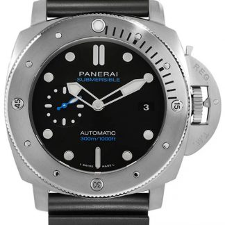 Panerai Luminor Black Dial Titanium Men's Watch PAM01305