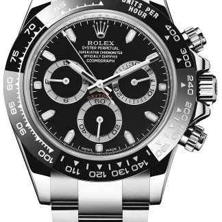 Rolex Cosmograph Daytona Men's Black Dial Watch 116500LN-0002