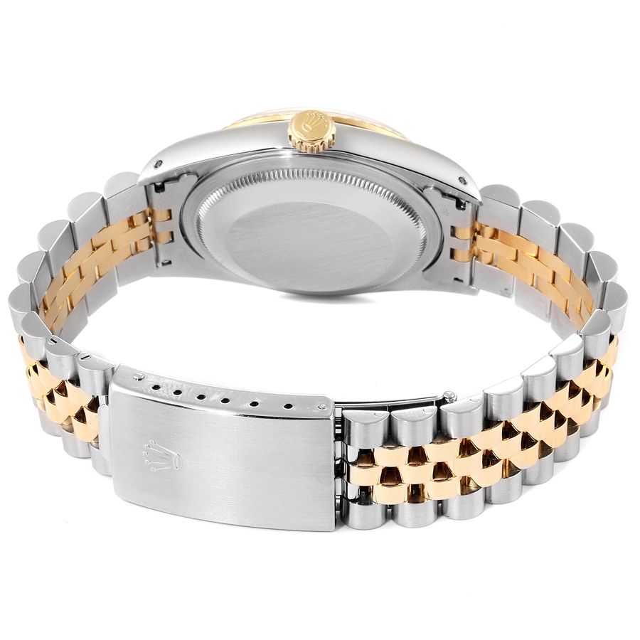 Rolex Datejust 36 Champagne Diamond Dial Unisex Watch 16233 - Image 2