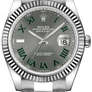 Rolex Datejust 36 Wimbledon Dial Midsize Luxury Watch 126234-0046