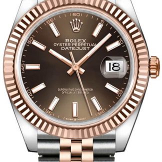 Rolex Datejust 41 Automatic Rose Gold & Steel Watch 126331