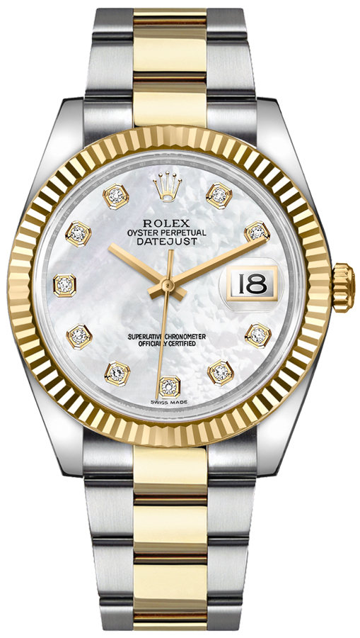 Rolex Datejust 41 män klocka 126333-0017