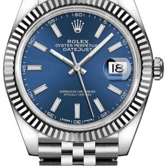 Rolex Datejust 41 Blue Dial Men's Watch 126334-0002