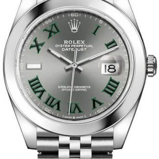 Rolex Datejust 41 Wimbledon Jubilee Bracelet Men's Watch 126300-0014