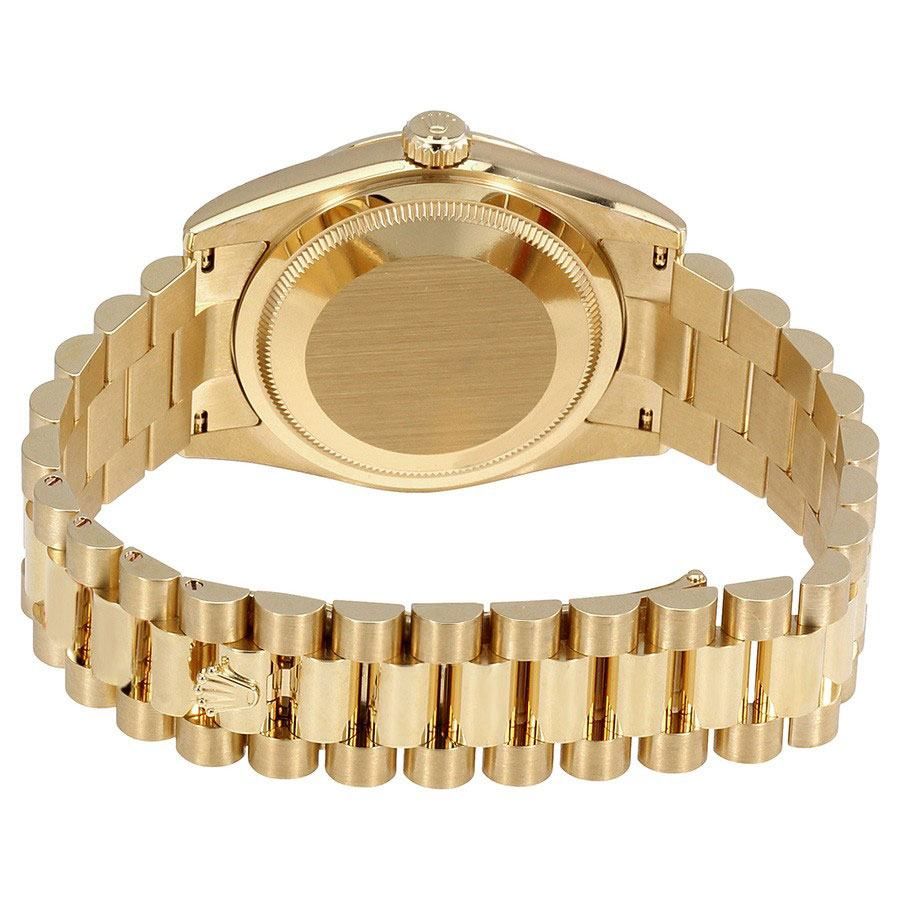 Rolex Day-Date 36 Green Dial Solid Gold Watch 118238 - Image 2