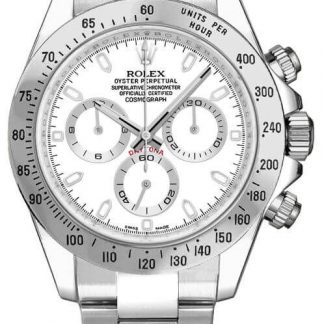 Rolex Cosmograph Daytona White Dial Men's Watch 116520-0016