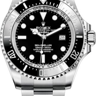 Rolex Deepsea 126660 Black Dial Oyster Steel Men's Watch