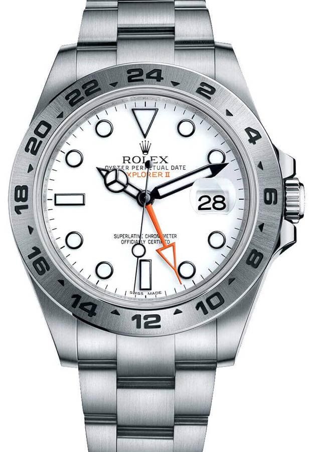 Rolex Explorer II White Dial 42mm Men's Watch 216570-0001