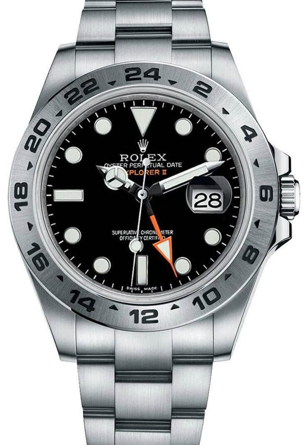 Rolex Explorer II 42mm Black Dial Men's Watch 216570-0002