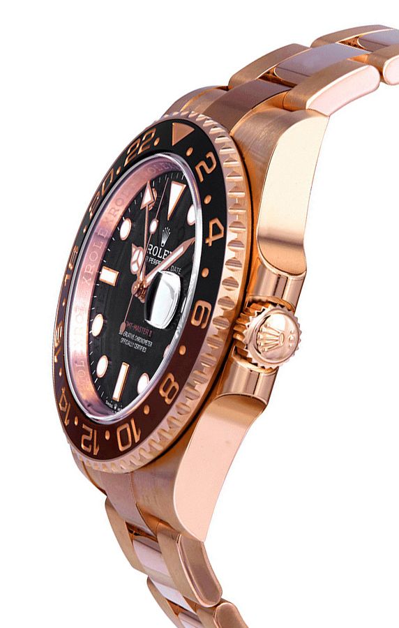 rolex gmt-master ii root beer rose gold 126715chnr - Bild 2