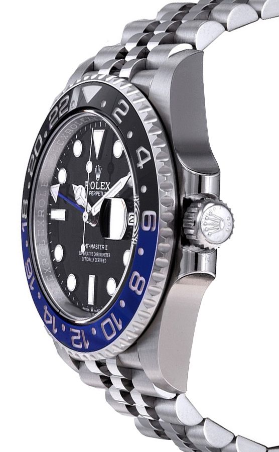 rolex gmt-master ii batman jubilee herrklocka 126710blnr-0002 - Bild 2