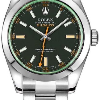 Rolex Milgauss Stainless Steel Men's Watch 116400GV-0001