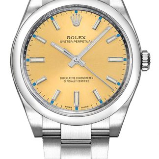 Rolex Oyster Perpetual 34 Steel Watch 114200-0022
