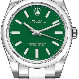 Rolex Oyster Perpetual 31 Green Dial Women's Watch 277200-0006