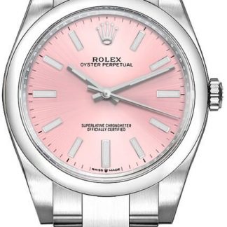 Rolex Oyster Perpetual 31 Pink Oystersteel Women's Watch 277200-0004