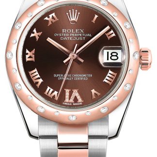 Rolex Datejust 31 Stainless Steel & Rose Gold Ladies Watch 178341-0010