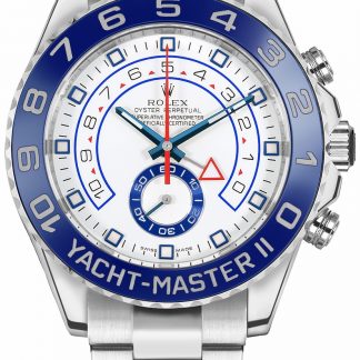 Rolex Yacht-Master II White Dial Men's Luxury Watch 116680-0001