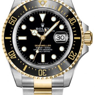 Rolex Sea-Dweller guld oystersteel män klocka m126603-0001