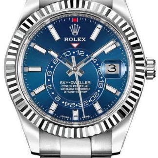 Rolex Sky-Dweller Blue Dial 42mm Luxury Men's Watch 326934-0003