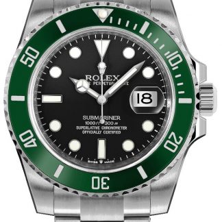 Rolex Submariner Date Starbucks Green Bezel Men's Watch 126610LV