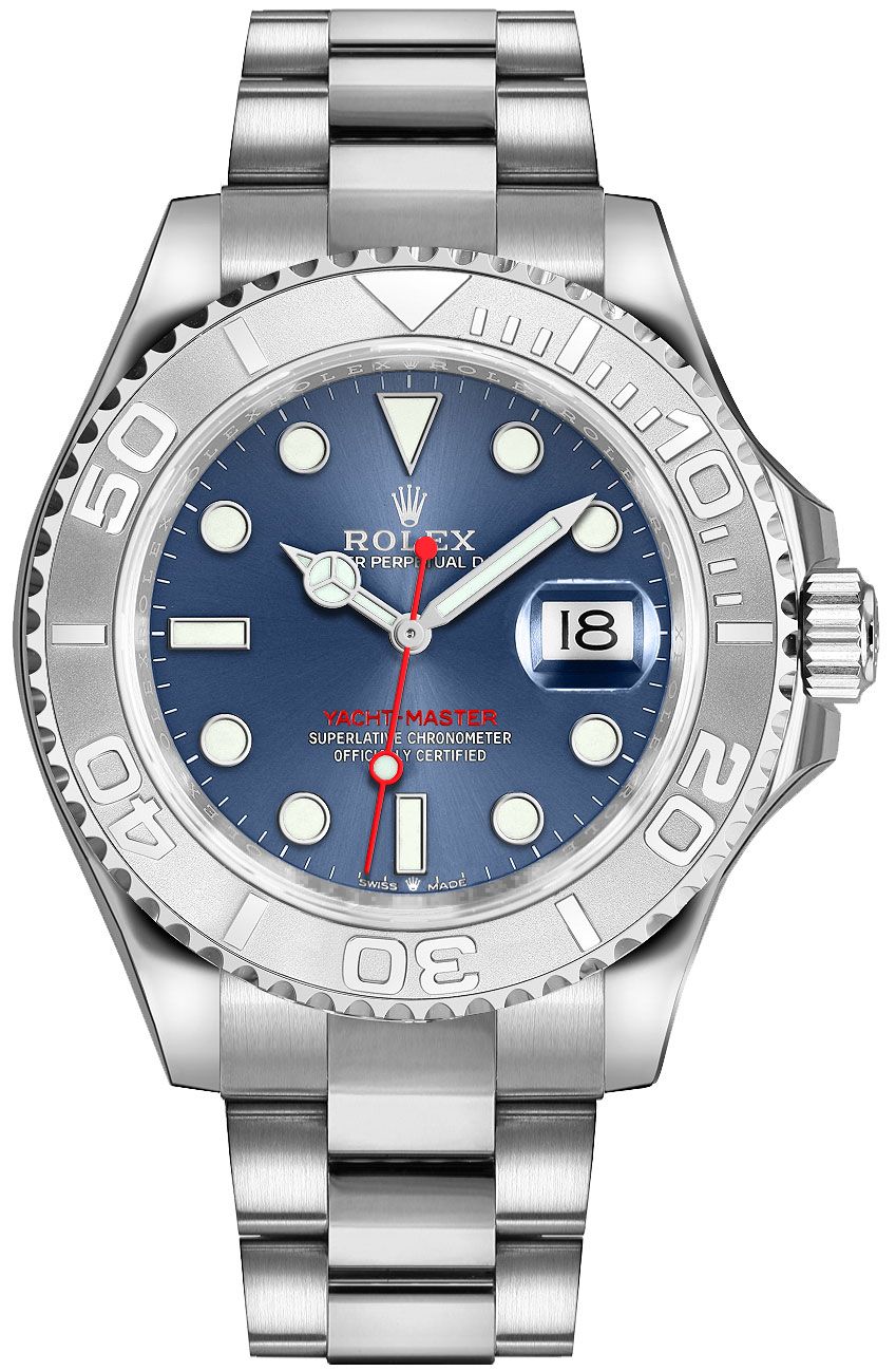 Rolex Yacht-Master 40 Blue Dial Men's Luxury Watch 126622