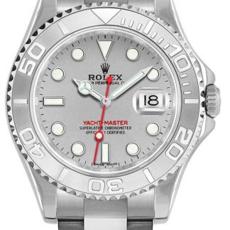 Rolex Yacht-Master 40 Rhodium Grey Dial Men's Watch 16622