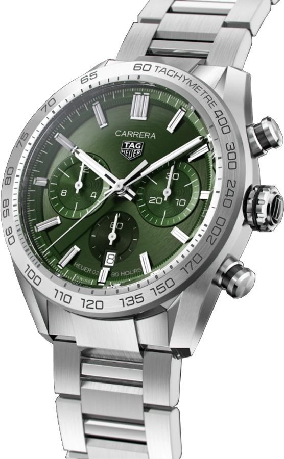 tag heuer carrera automatisk kronograf herre ur cbn2a10.ba0643 - Billede 2
