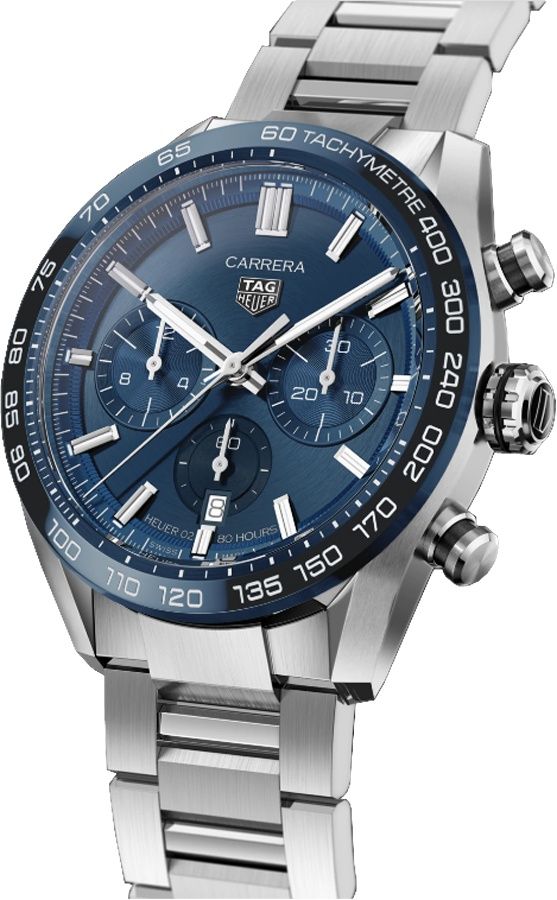 Tag Heuer Carrera Chronograph Ceramic Bezel Men's Watch CBN2A1A.BA0643 - Image 2