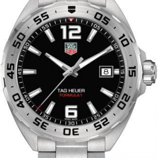 tag heuer formula 1 svart urtavla 41mm herrklocka waz1112.ba0875
