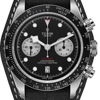 Tudor black bay chrono stål män klocka m79360n-0005