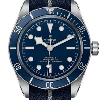 Tudor black bay femtio åtta blå urtavla män klocka m79030b-0003