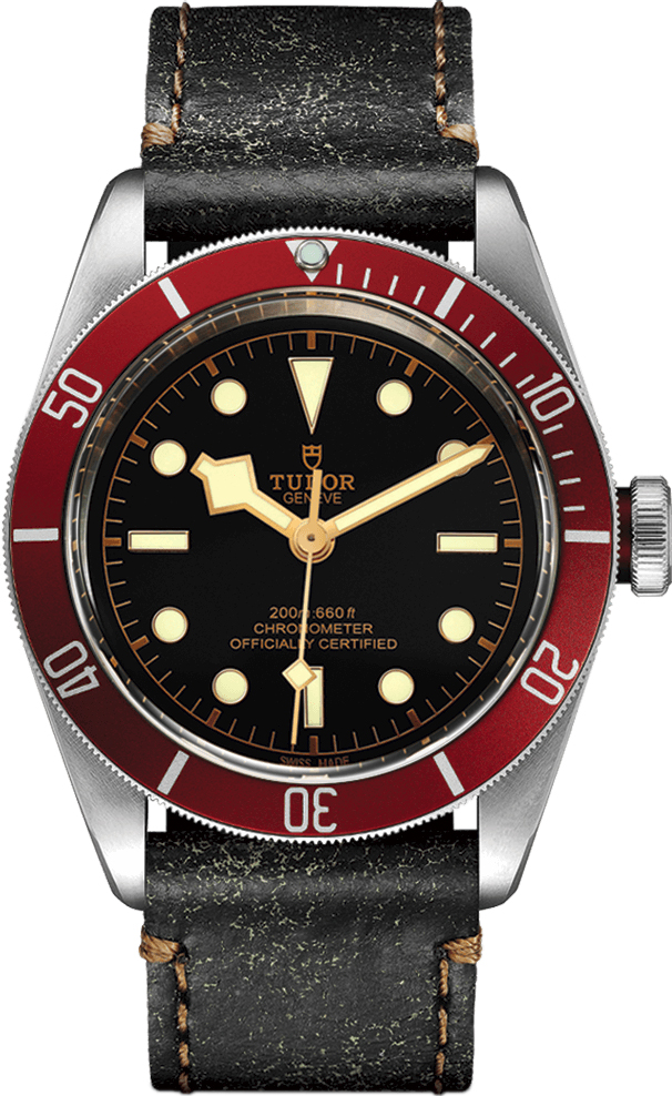 reloj tudor heritage black bay 41 automático para hombre m79230r-0011