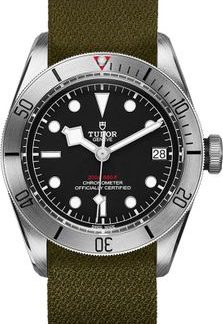 Tudor Heritage Black Bay 41mm stål män klocka m79730-0004